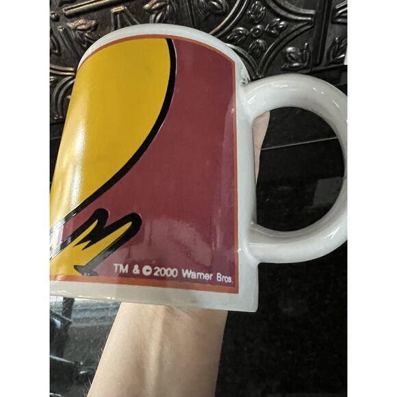 Looney Tunes Tweety Bird Coffee Tea Mug cup Warner Bros 2000 Vintage - Picture 7 of 9